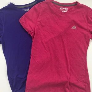 Adidas workout shirts bundle